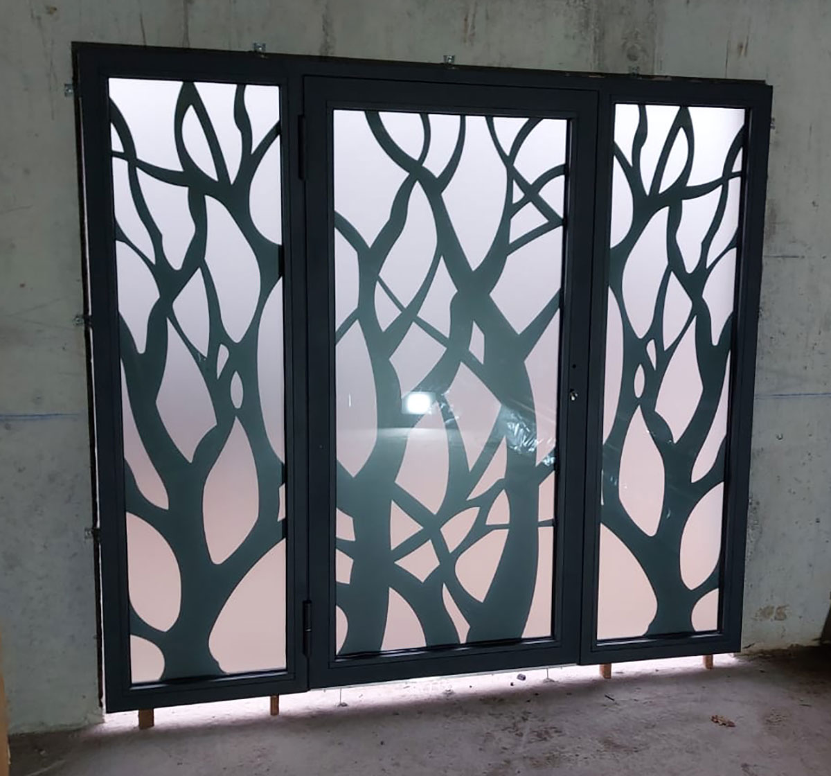 Porte entrée moderne